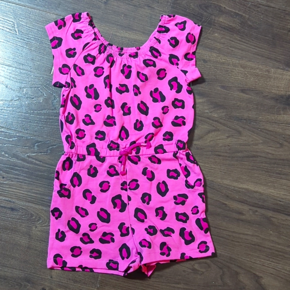 2T Purple Leopard Print Onesie